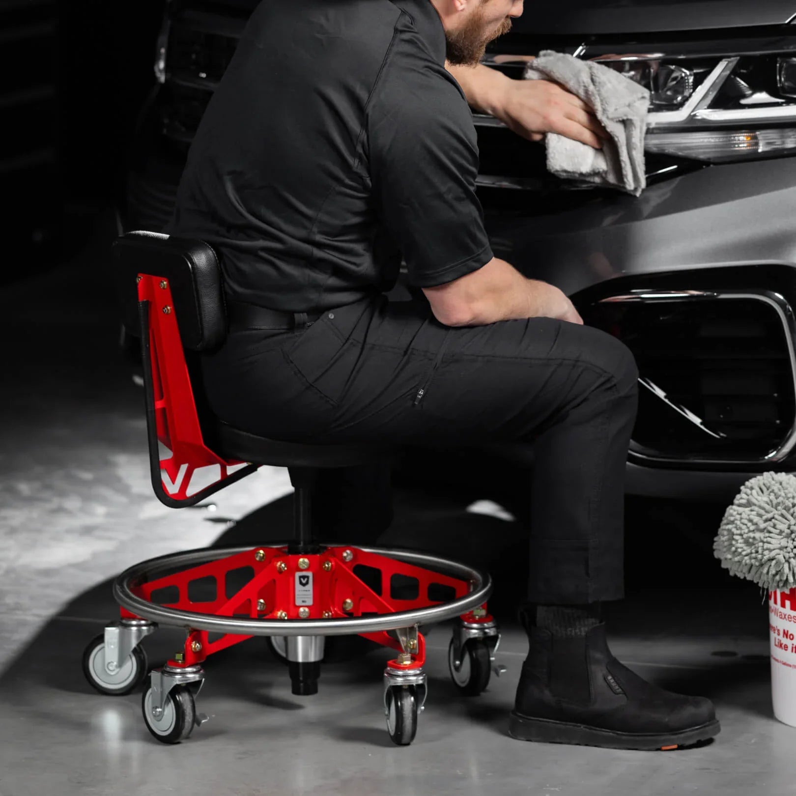 Dual-Height Professional Shop Seating Bundle