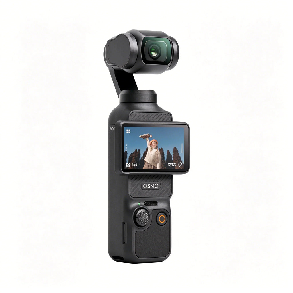 Compact 1-Inch CMOS Handheld Gimbal Camera Vlog Creator Bundle