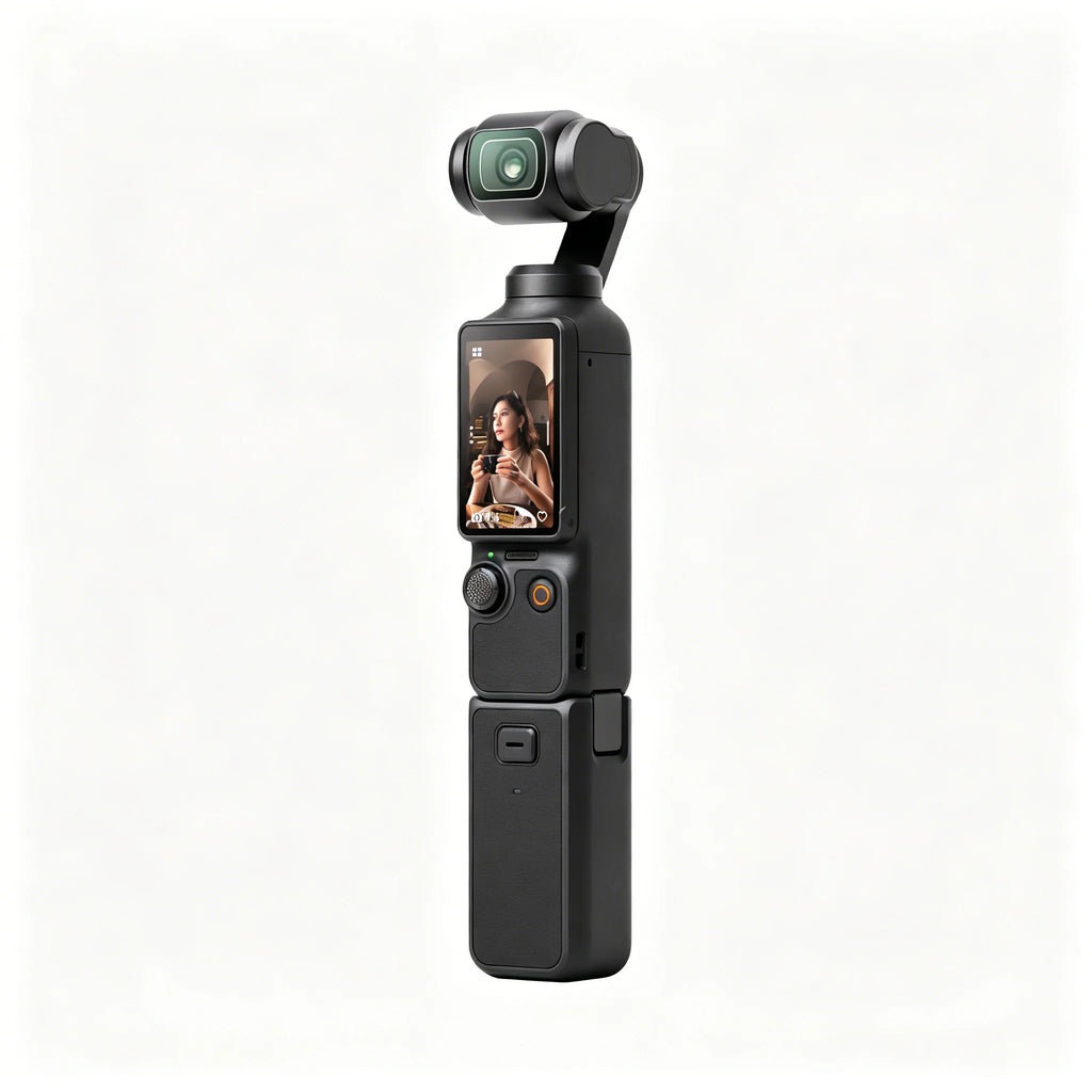 Compact 1-Inch CMOS Handheld Gimbal Camera Vlog Creator Bundle