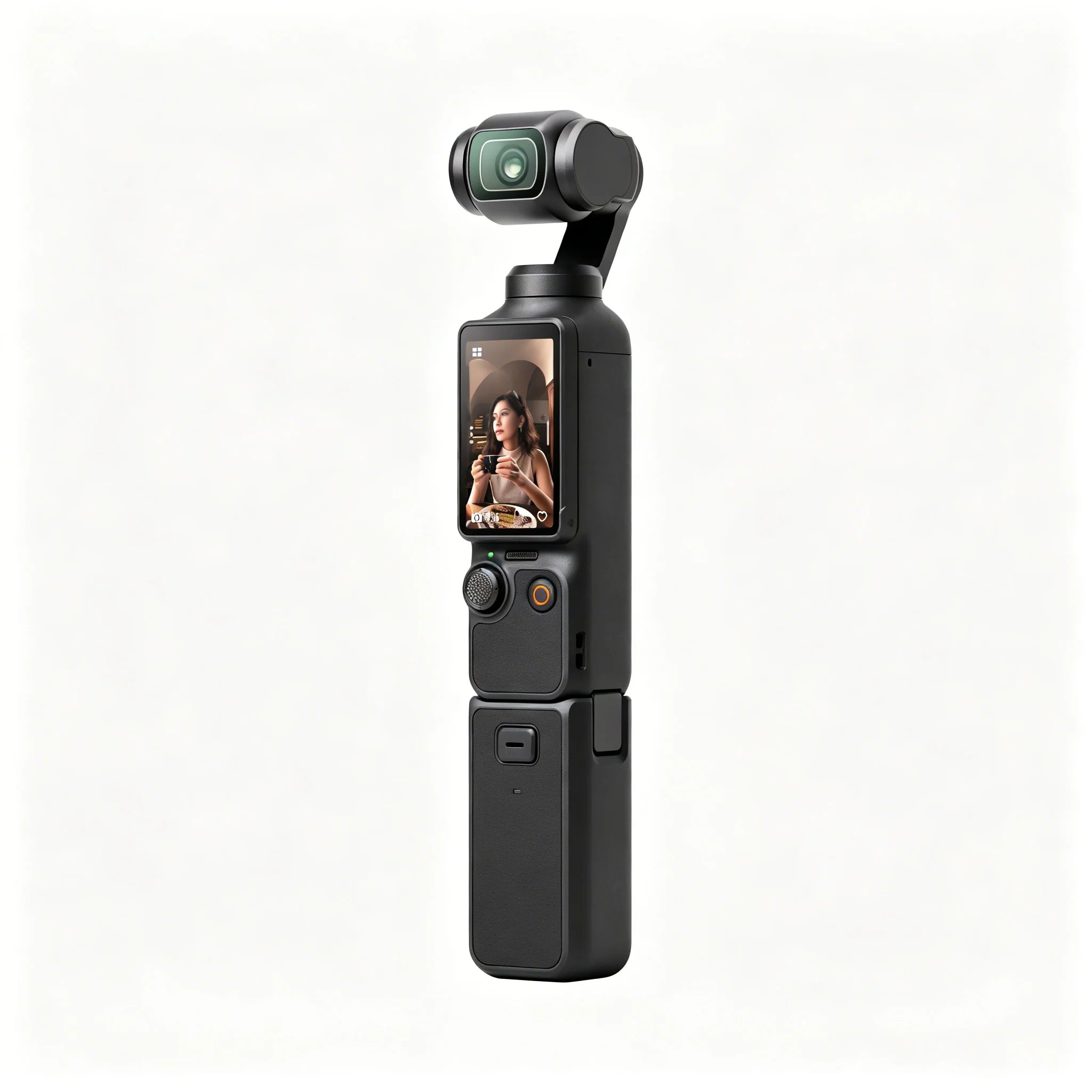 Compact 1-Inch CMOS Handheld Gimbal Camera Vlog Creator Bundle