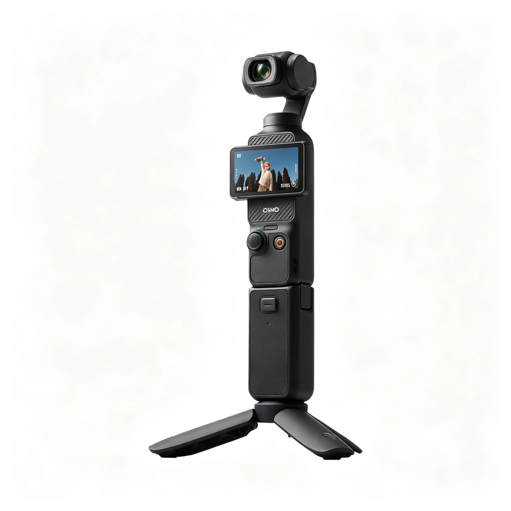 Compact 1-Inch CMOS Handheld Gimbal Camera Vlog Creator Bundle