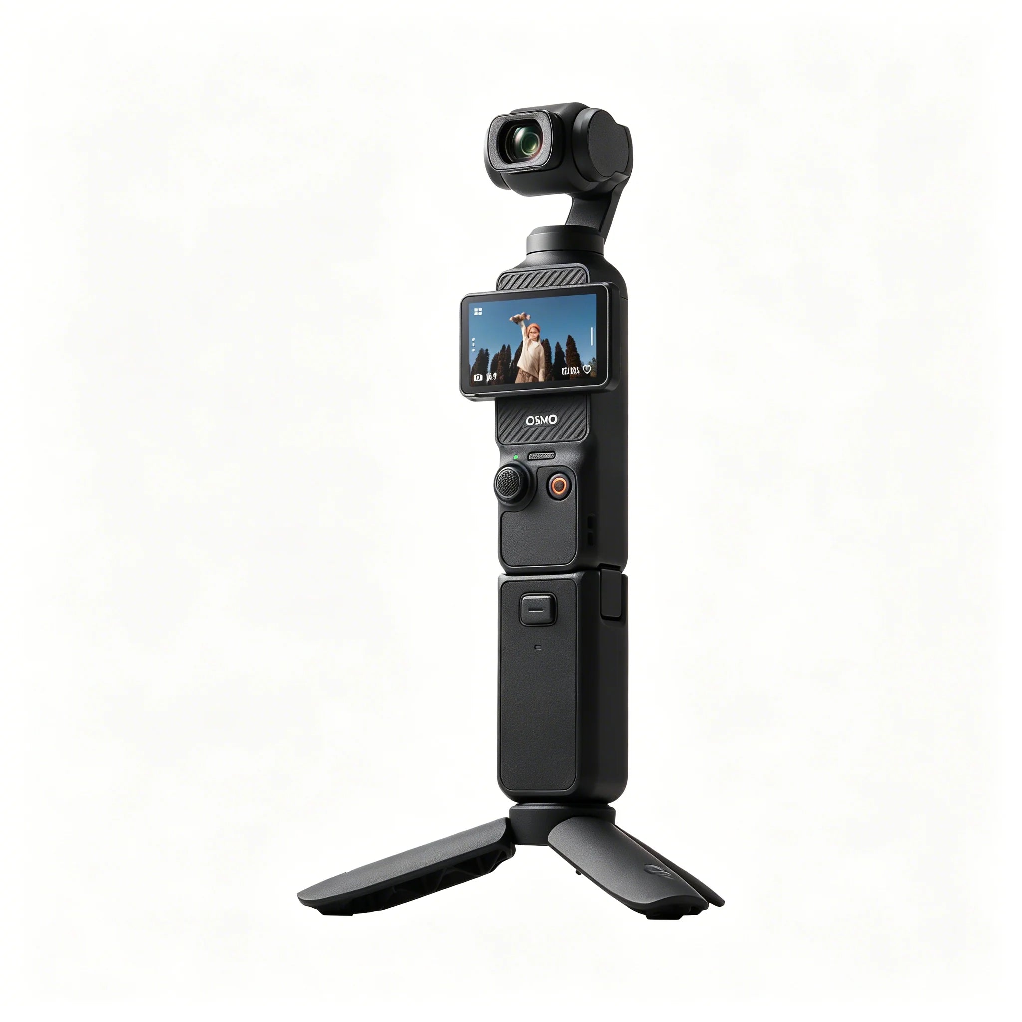 Compact 1-Inch CMOS Handheld Gimbal Camera Vlog Creator Bundle
