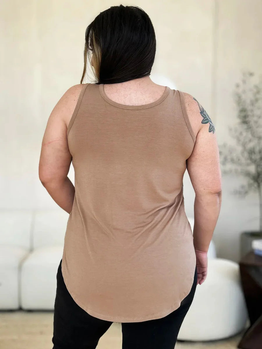 Top Basic Sleeveless Tank – Soft Stretch Comfort