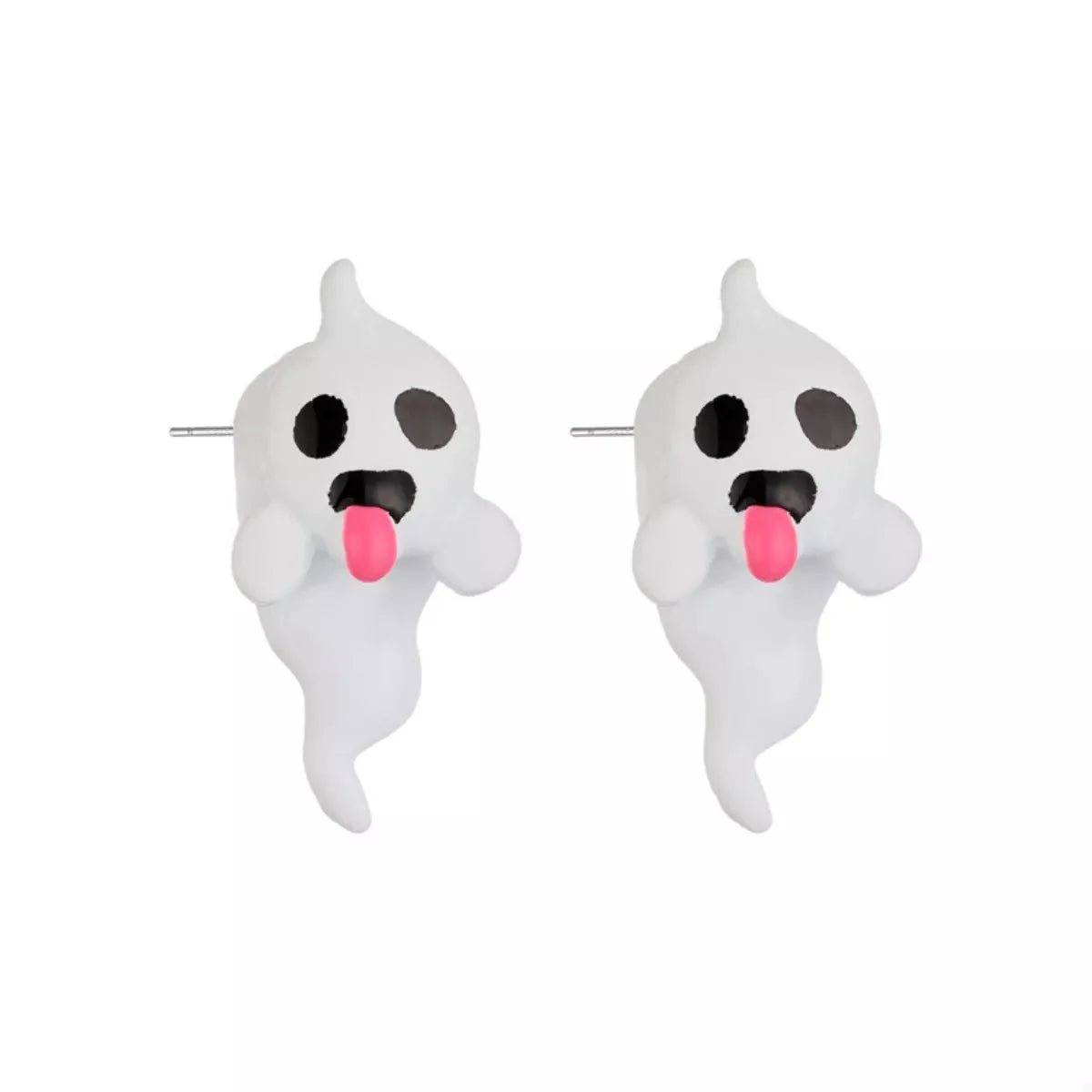 Earrings Halloween Ghost Pumpkin Dangle Gold-Plated Fall