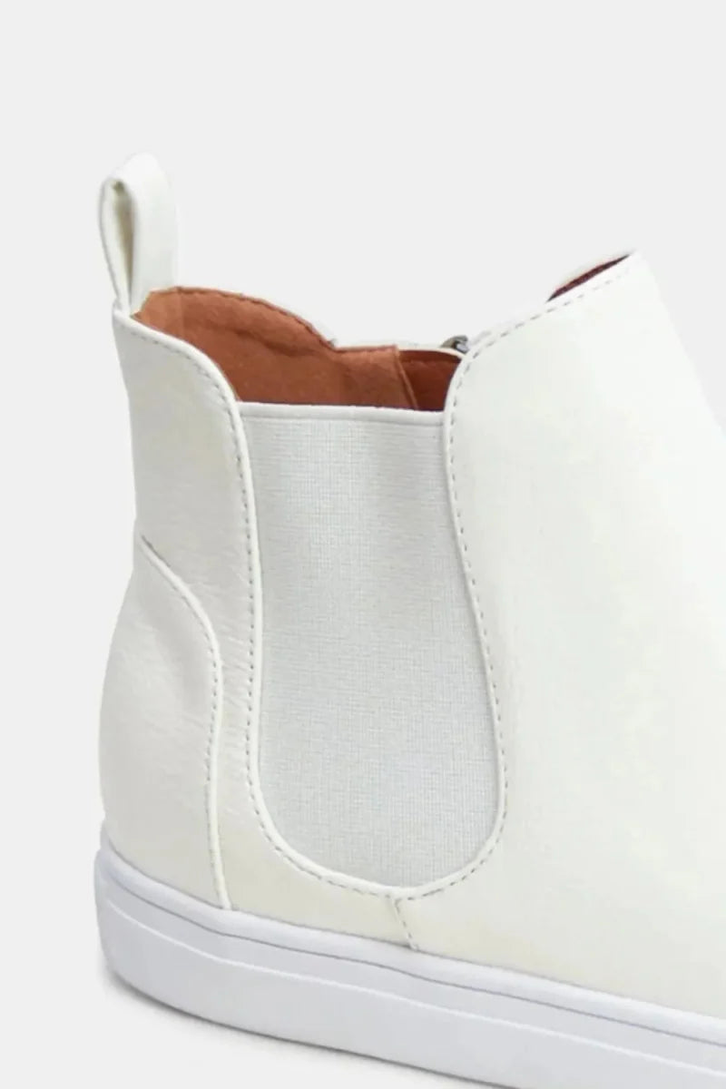Sneakers Faux Suede Elastic Side Panel for Casual Wear