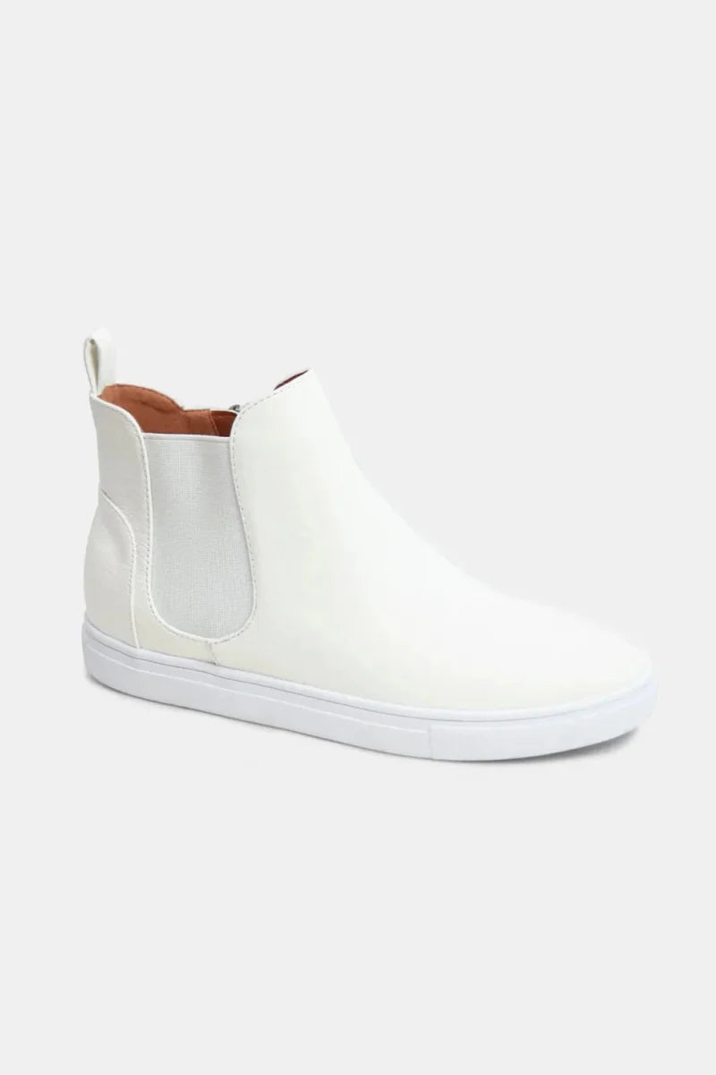 Sneakers Faux Suede Elastic Side Panel for Casual Wear