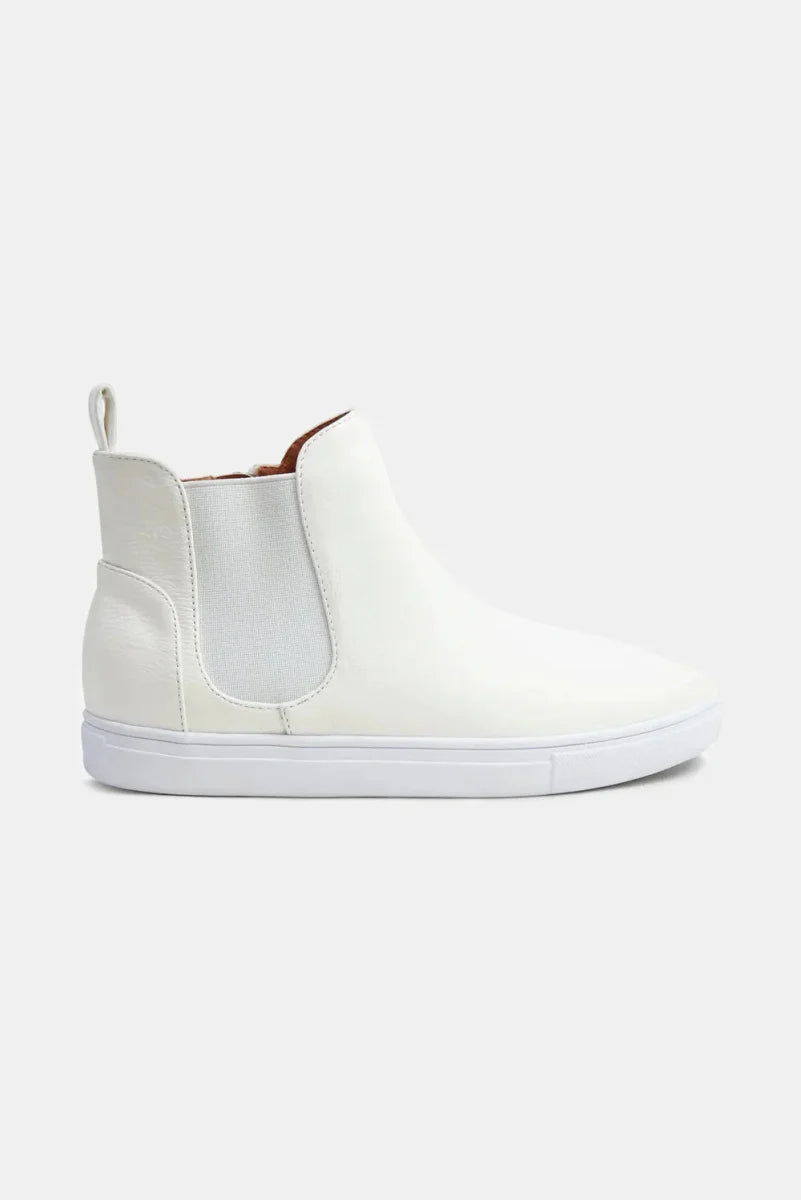 Sneakers Faux Suede Elastic Side Panel for Casual Wear