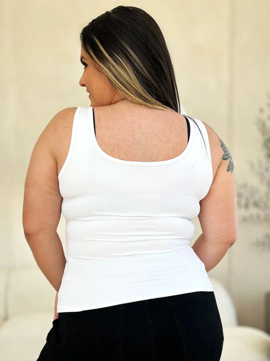 Sleeveless Fitted Work Top for Women – Layering Camisole Tank