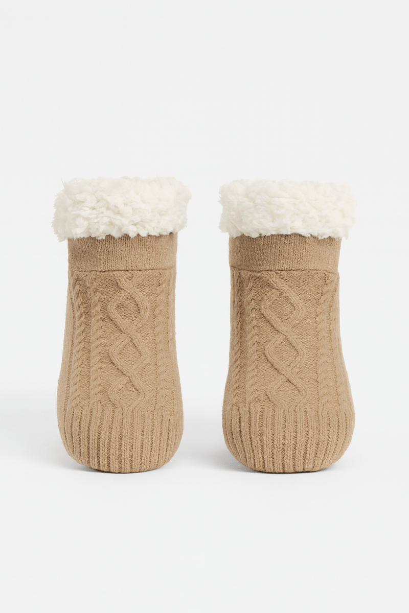 Thermal Non-Slip Socks - Cozy Fleece Lined Winter Women's Home Comfort