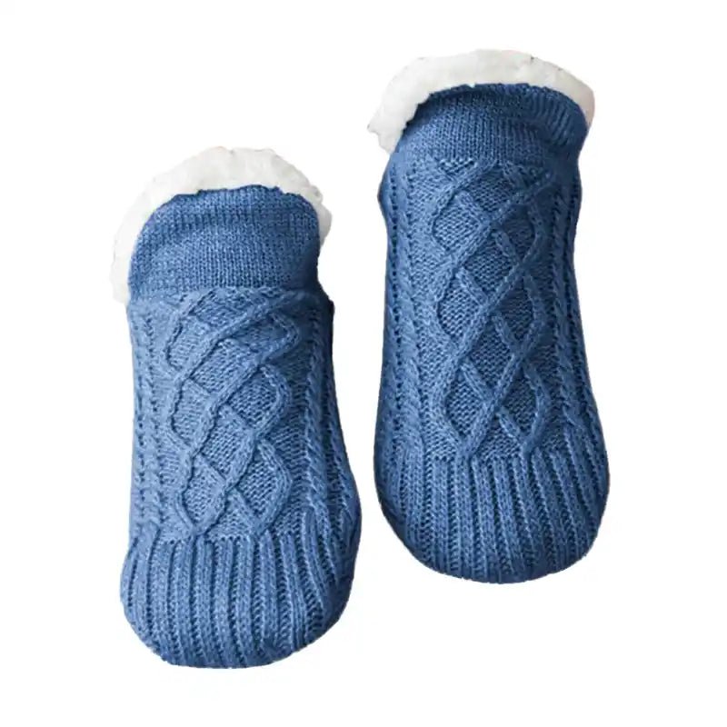 Thermal Non-Slip Socks - Cozy Fleece Lined Winter Women's Home Comfort