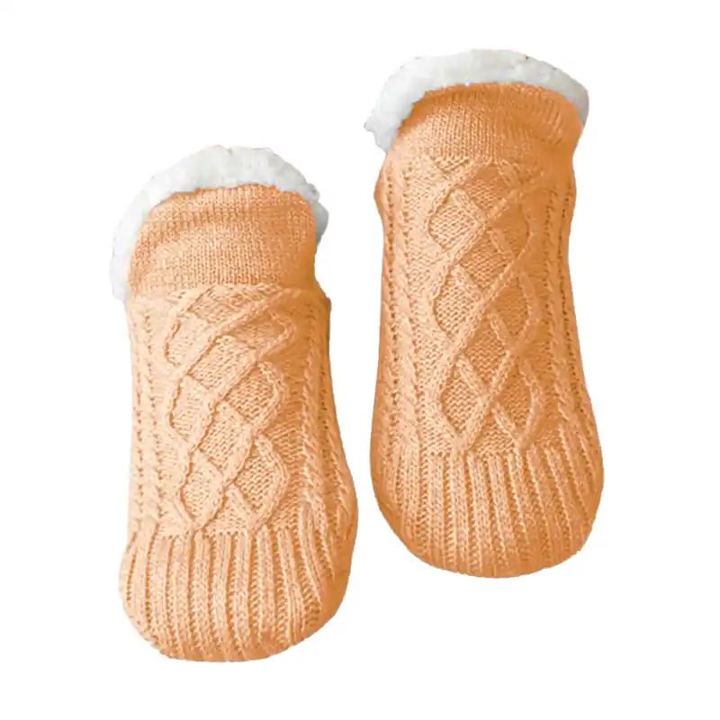 Thermal Non-Slip Socks - Cozy Fleece Lined Winter Women's Home Comfort