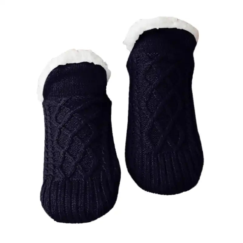 Thermal Non-Slip Socks - Cozy Fleece Lined Winter Women's Home Comfort