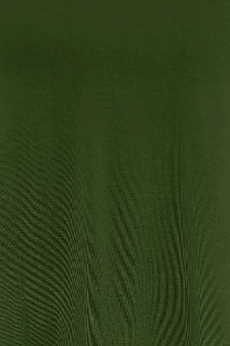 Women's Slightly Stretchy V-Neck Lantern Sleeve Blouse